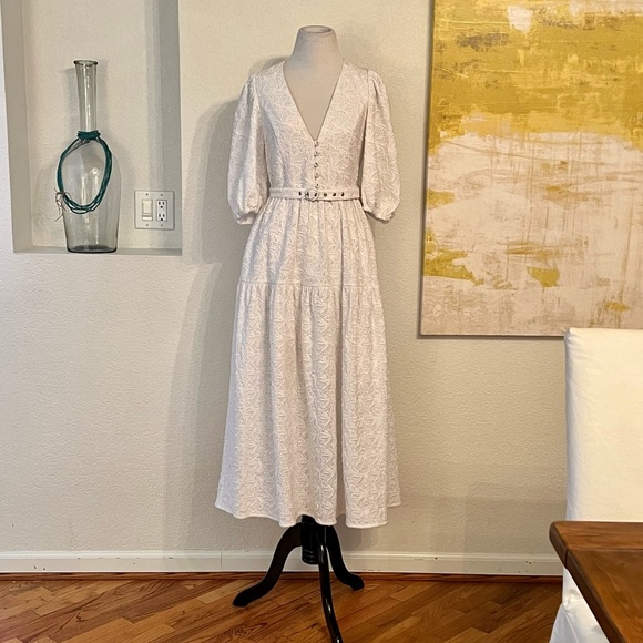 NICHOLAS White Midi Dress - Picture 5 of 16